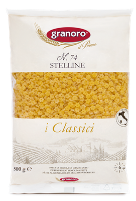 Макаронные изделия из твердых сортов пшеницы GranOro I Classici №74 "Стеллине" 500 г